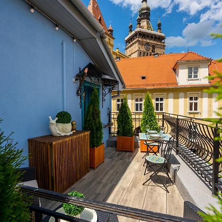 Blue House Citadel Sighisoara Sighişoara Exterior foto