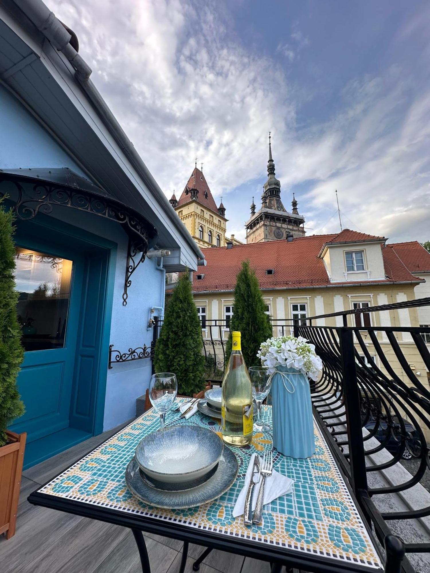 Blue House Citadel Sighisoara Sighişoara Exterior foto