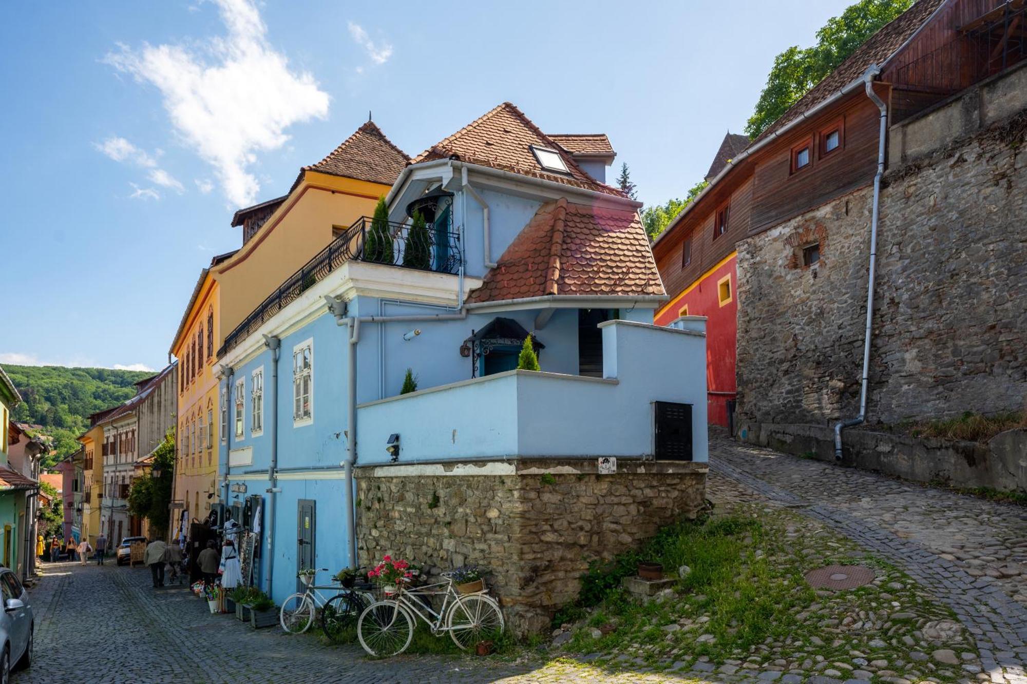 Blue House Citadel Sighisoara Sighişoara Exterior foto