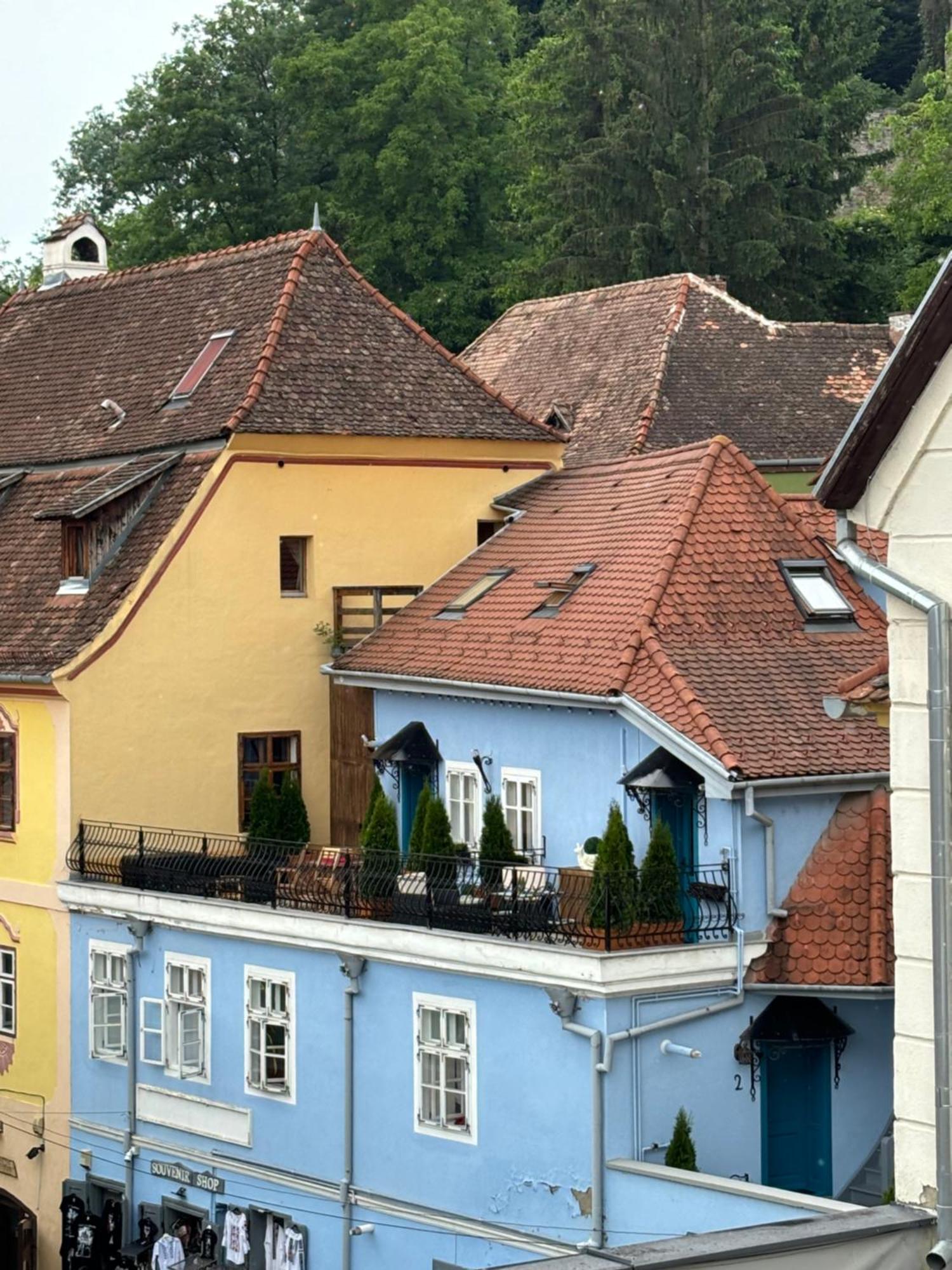 Blue House Citadel Sighisoara Sighişoara Exterior foto