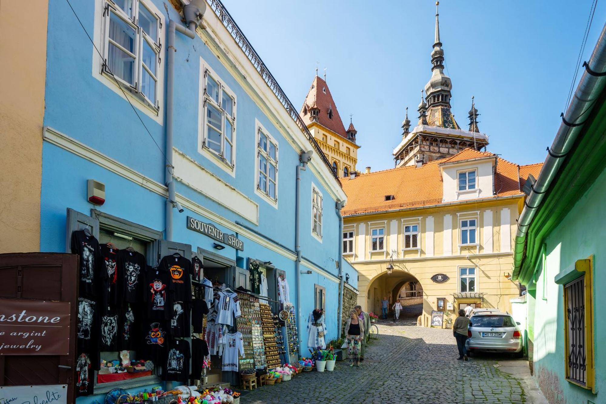 Blue House Citadel Sighisoara Sighişoara Exterior foto
